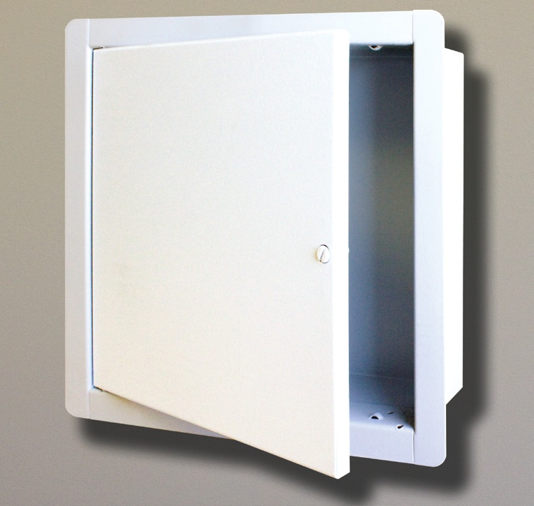 Recessed wall box with cover