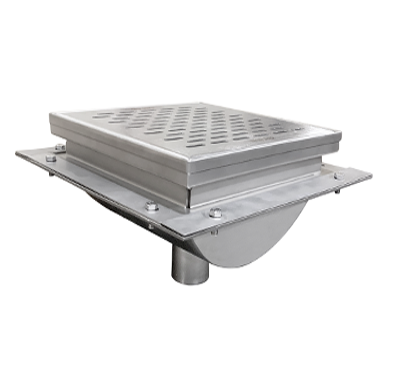 P4120-6D 12″ x 12″x 6″ Stainless Steel Fabricated Floor Sink