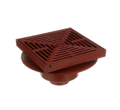 F1440 Drain with 12″ Adjustable Tractor Grate