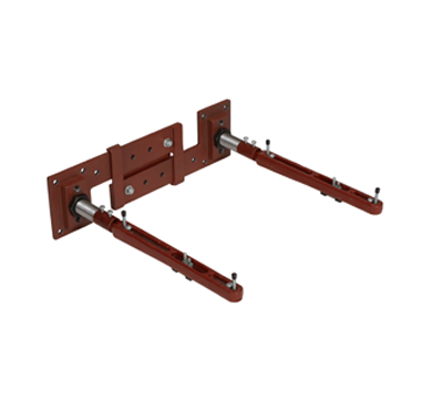 MC-51 Single Carrier Wall Mounted Lavatory Support with Concealed Arms