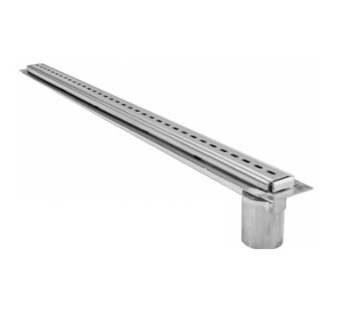 Fs1530 Fl Floor Area And Indirect Sanitary Waste Drain 8 X 4 X 4 With Flange Mifab