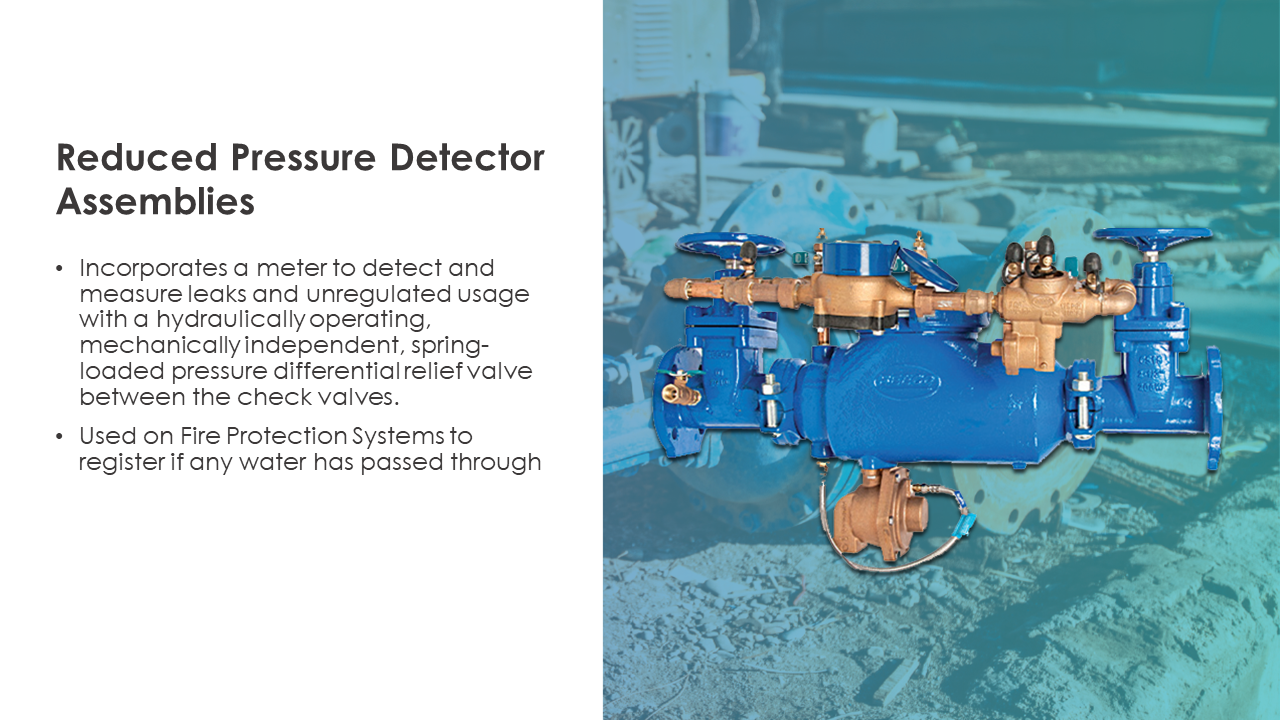 Types of Backflow Assemblies Mifab