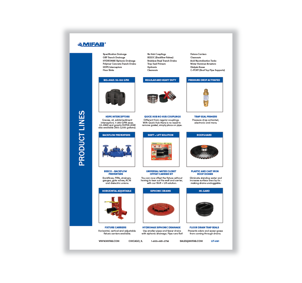 Product Line Card (LIT-081)